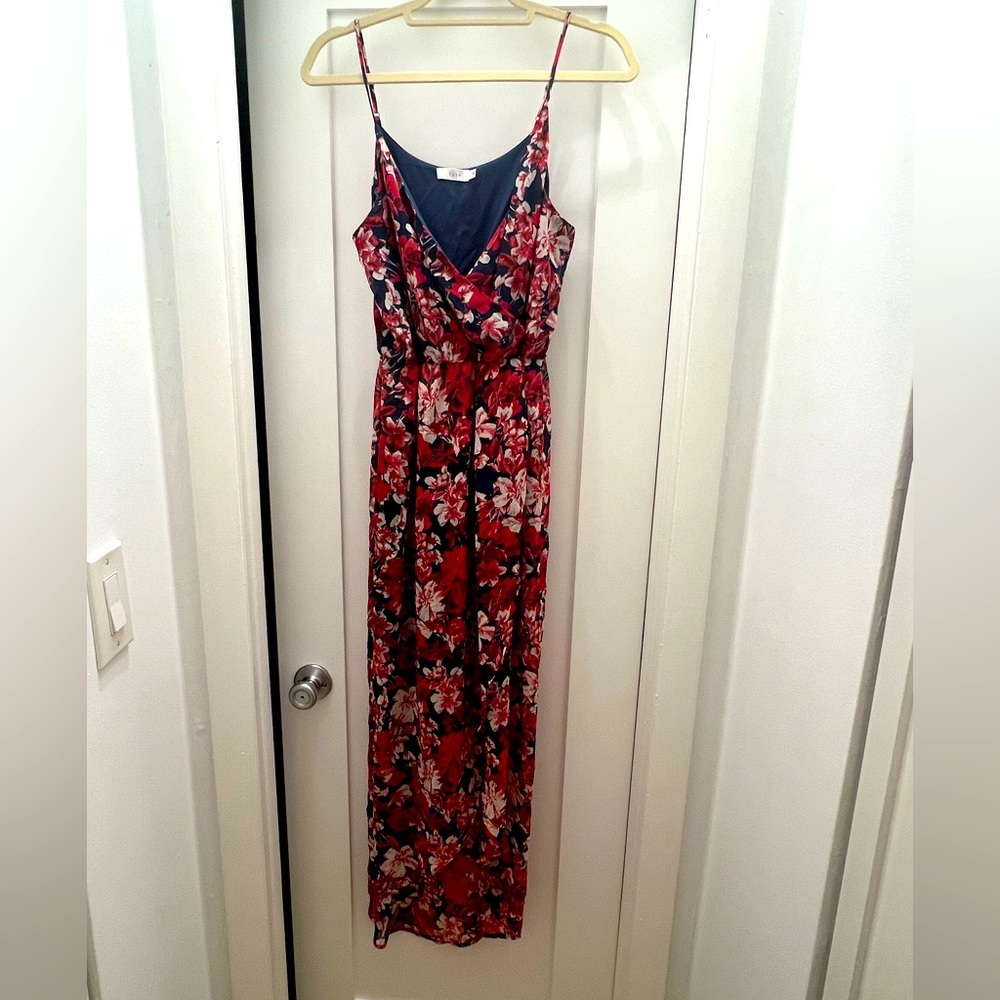 Lush floral maxi